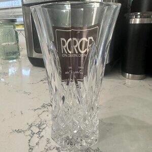 Royal Crystal Rock Vintage Lead Crystal Vase